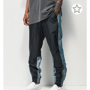 Ninth hall nubela black windbreaker track pants :)